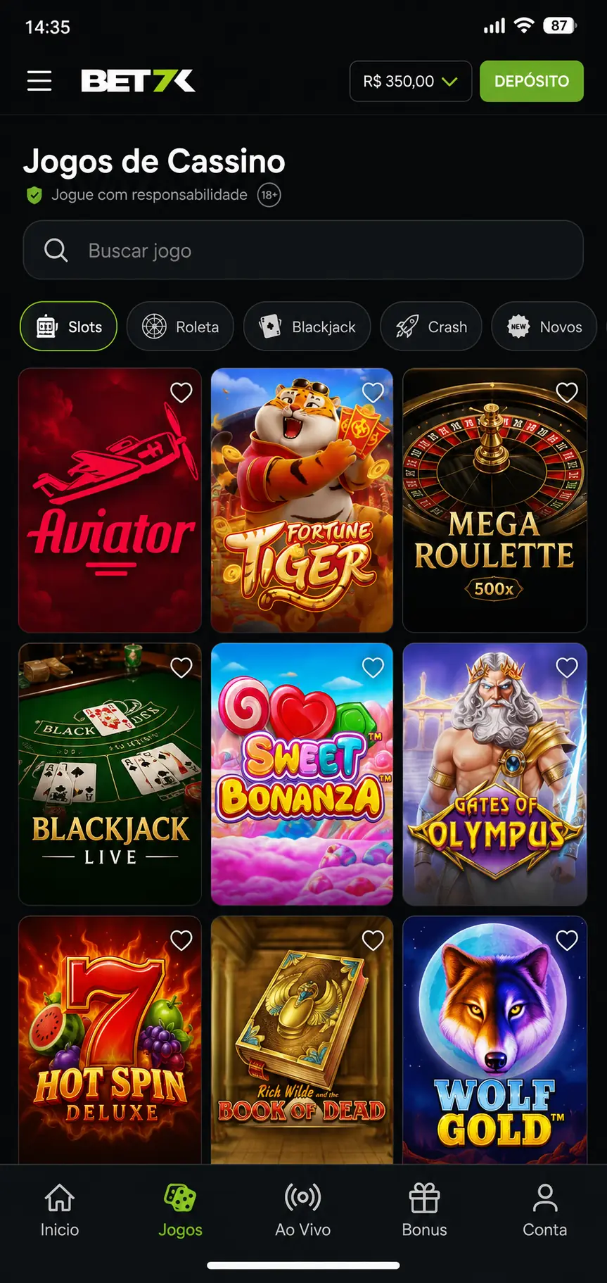 Casino screenshot 1